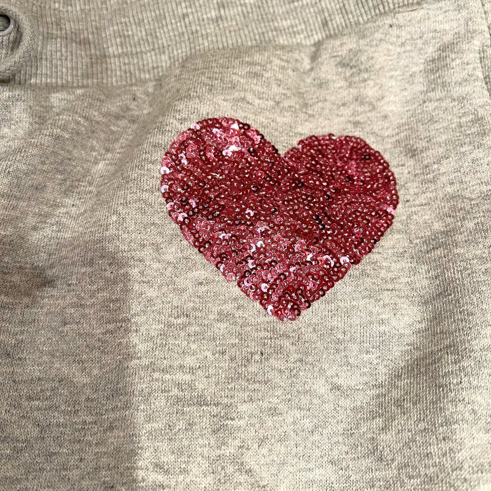 Charter Club Drawstring Heart-Patch Jogger Pants. - Picture 6 of 6